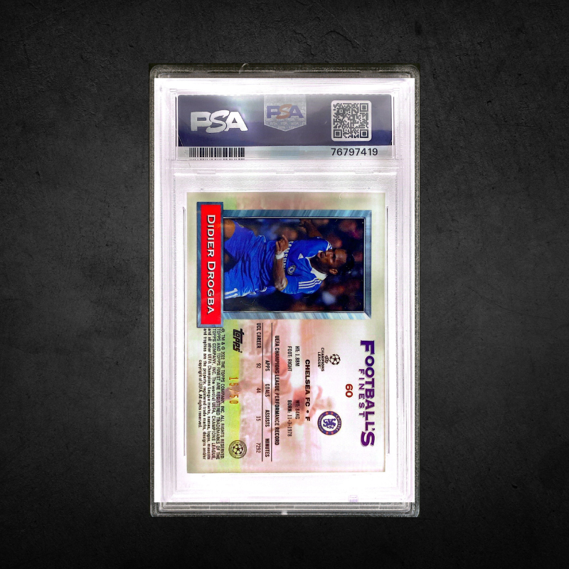 Dider Drogba - Gold Refractor /50 - PSA 9