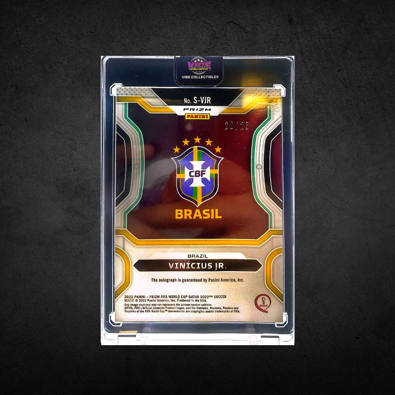 Vinicius Jr - World Cup Prizm Auto - /25