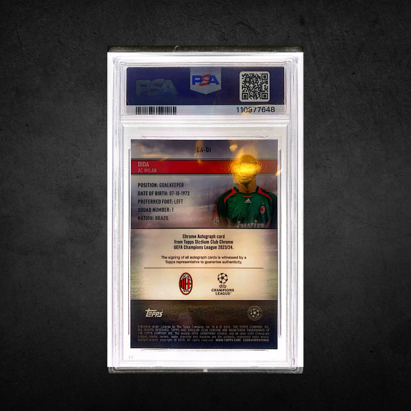 Dida - Auto /5 - PSA 9/ Auto 10