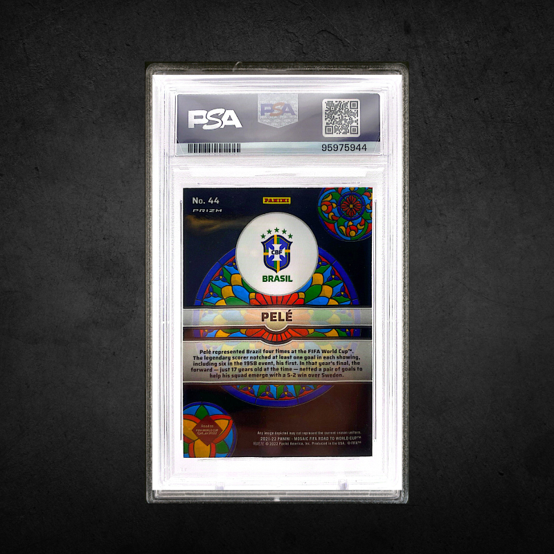 Pele - Stained Glass - PSA 8