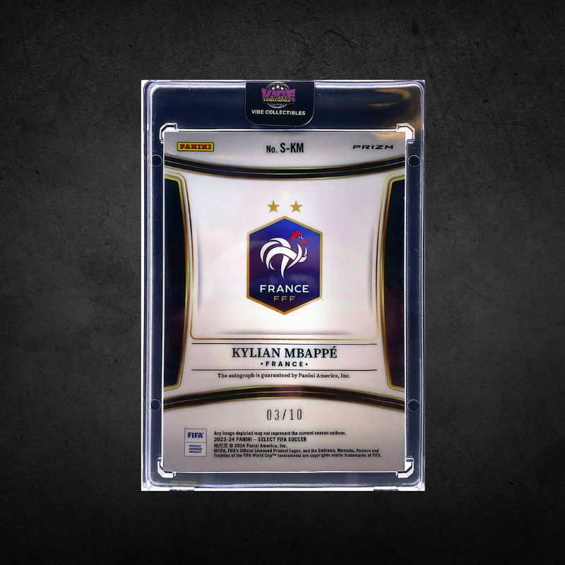 Kylian Mbappe - Purple Auto /10