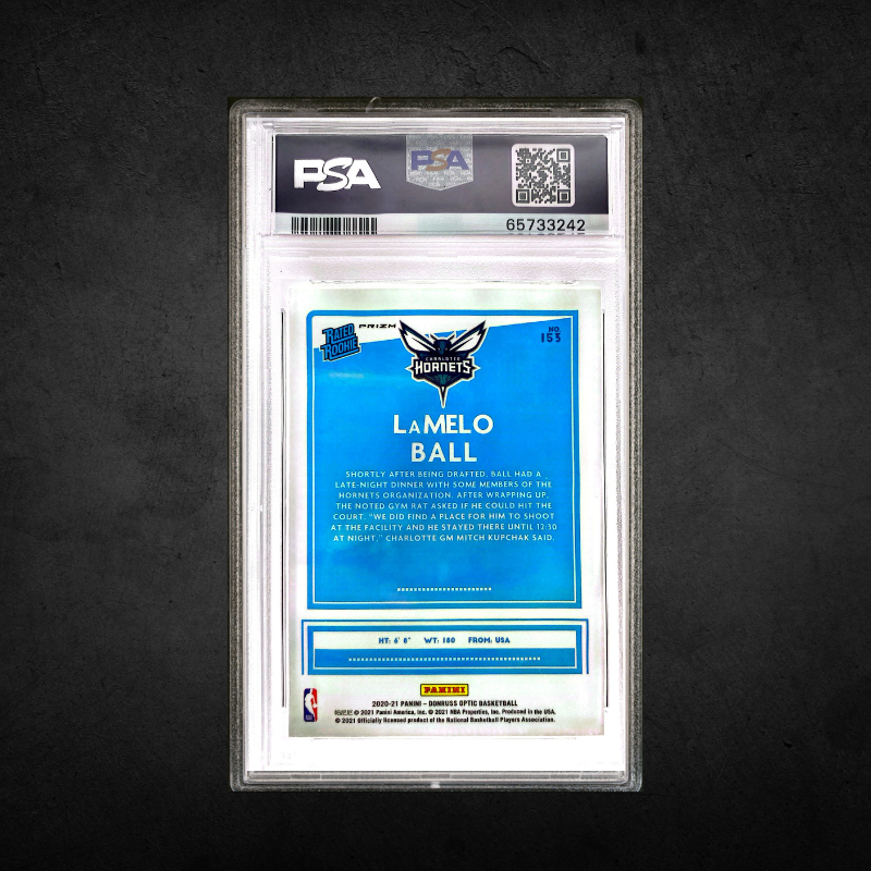 Lamelo Ball - Blue Velocity - PSA 9 - Rookie