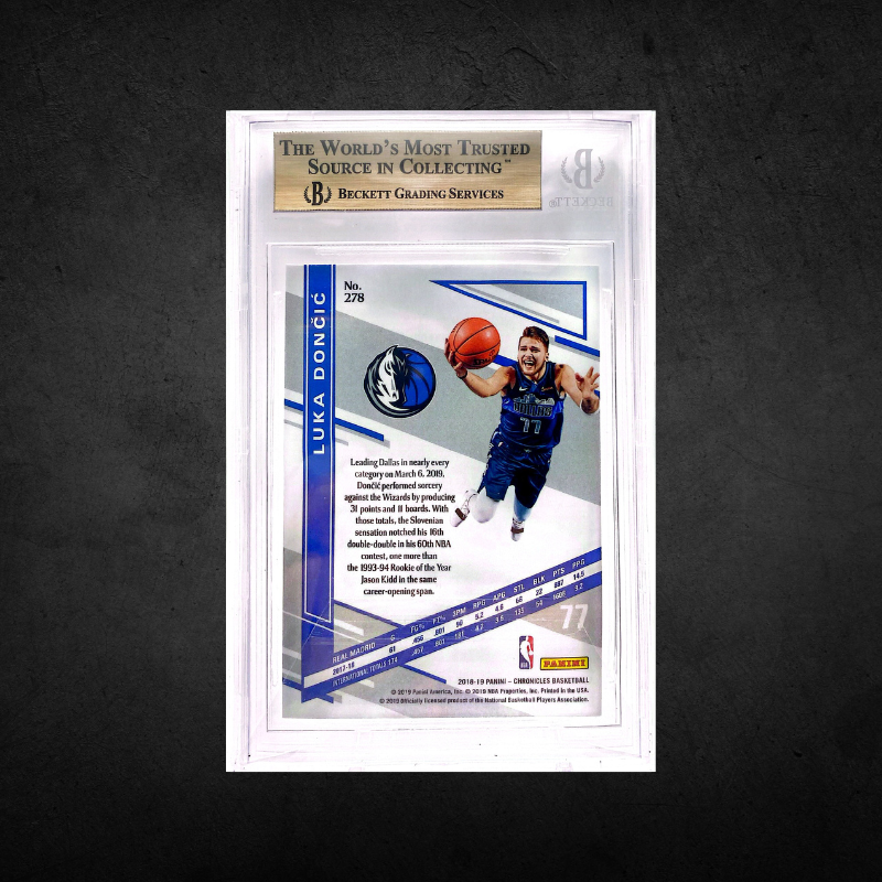 Luka Doncic - Chronicles Rookie - Beckett 9.5