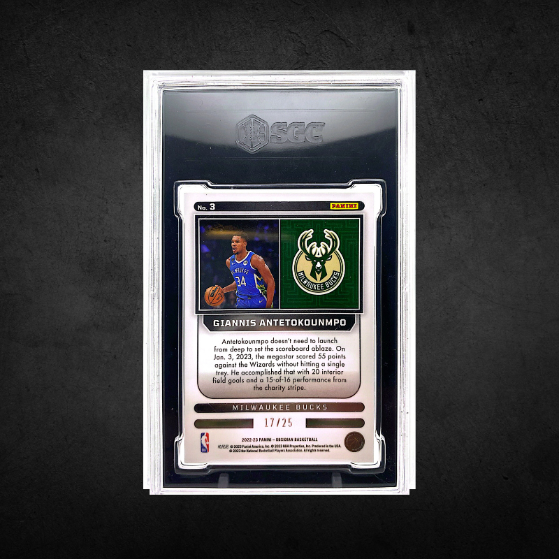 Giannis Antetokounmpo - /25 Green Flood - SGC 9