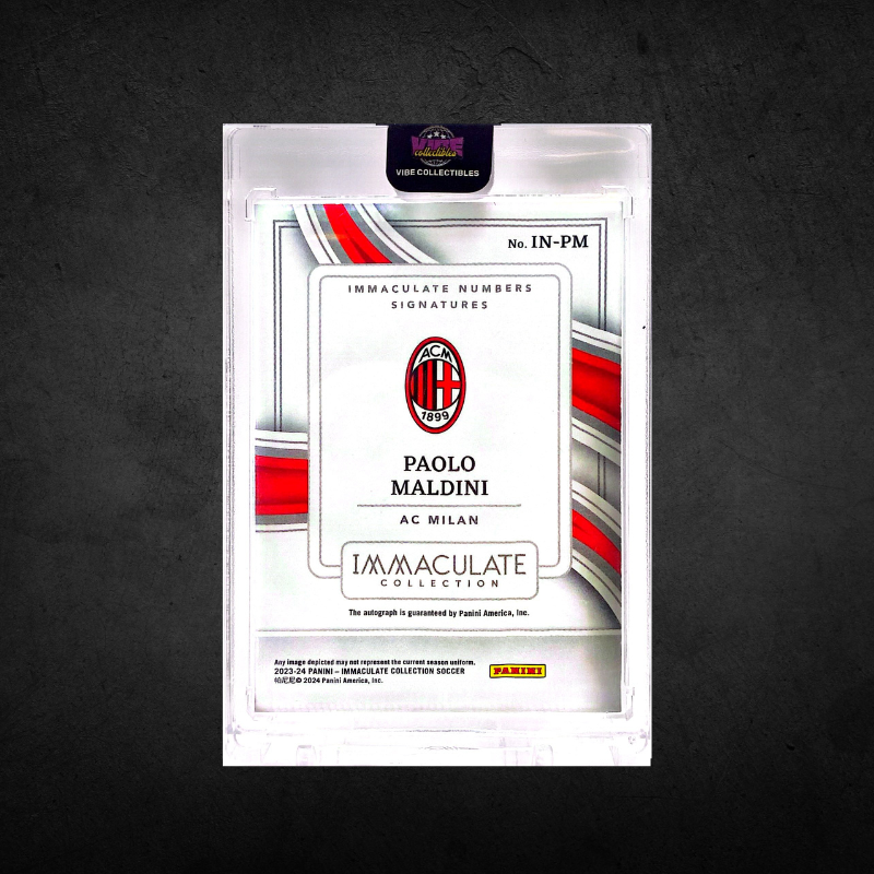 Paolo Maldini - Immaculate Auto /5