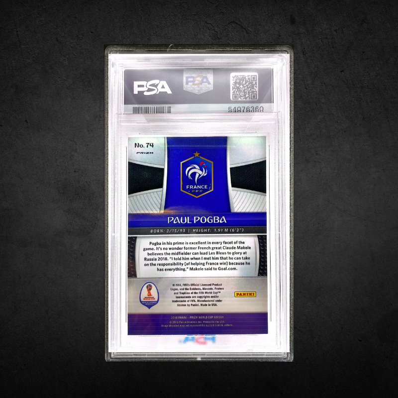 Paul Pogba - RWB World Cup 2018 - PSA 10