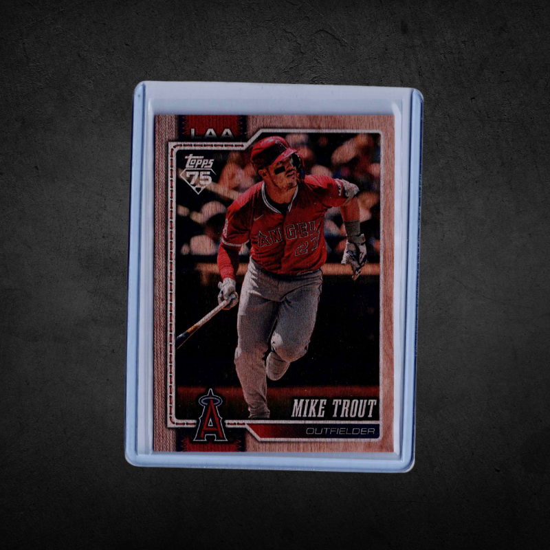 Mike Trout - Hardwood /25