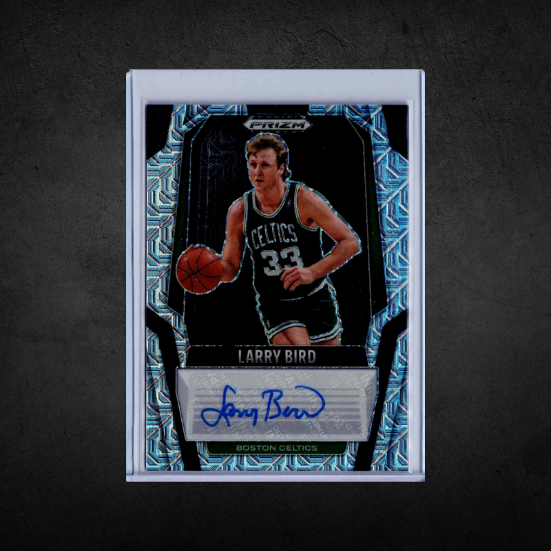 Larry Bird- Prizm Black Auto /25 - Mojo