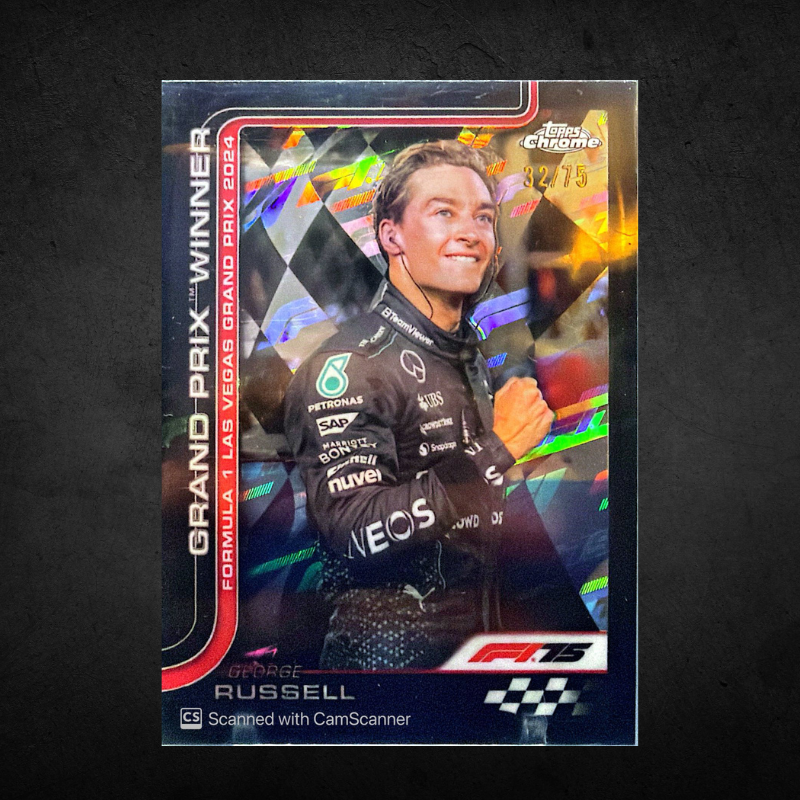 George Russell - Black Logofractor /75