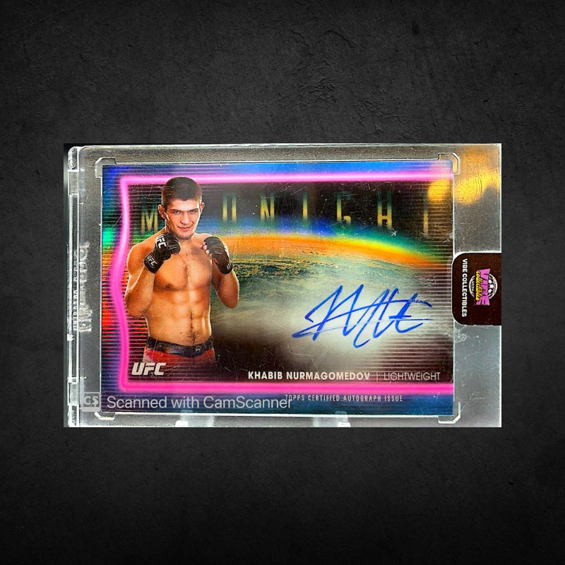 Khabib Nurmagomedov - On Card Auto