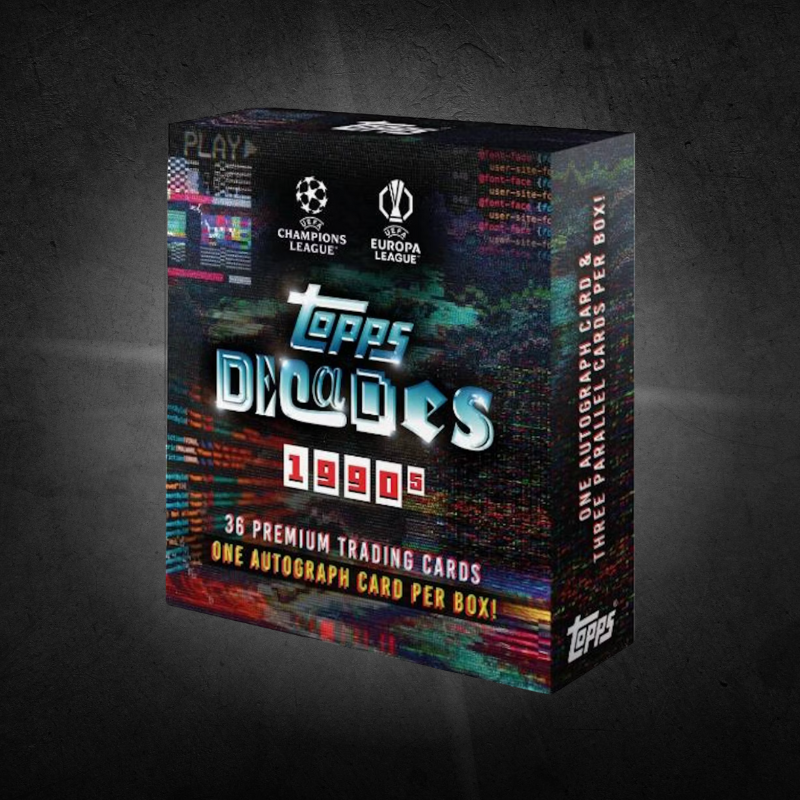 2025 Topps Decades Soccer Hobby Box