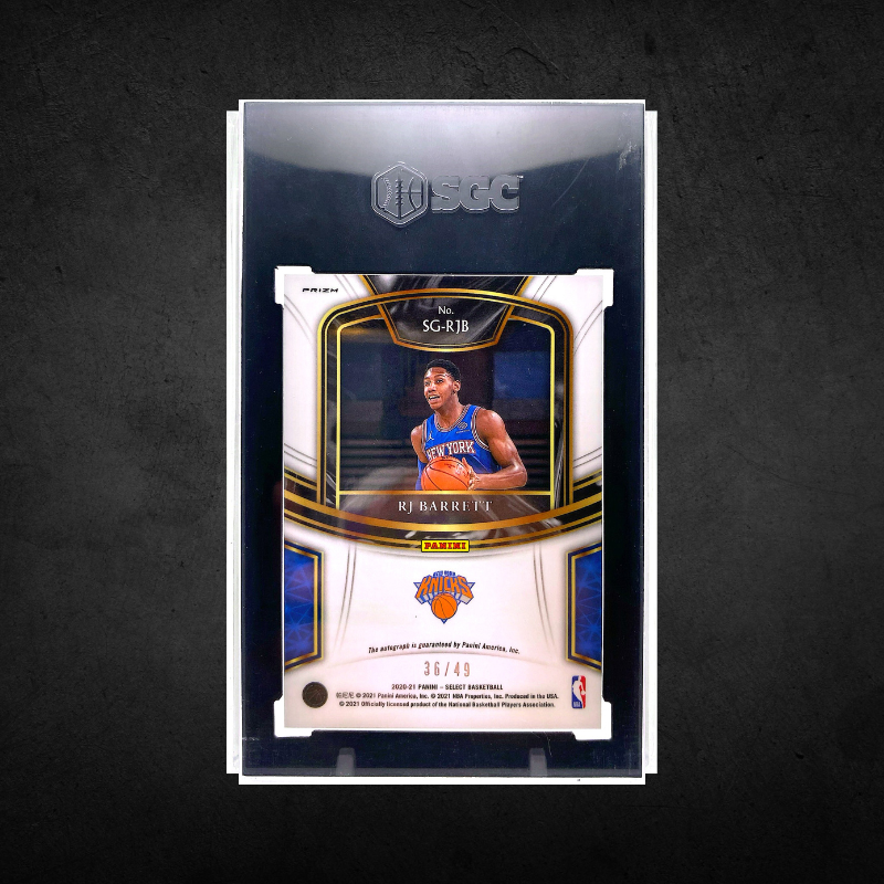 RJ Barrett - Auto /49 - SGC 9.5 / Auto 10