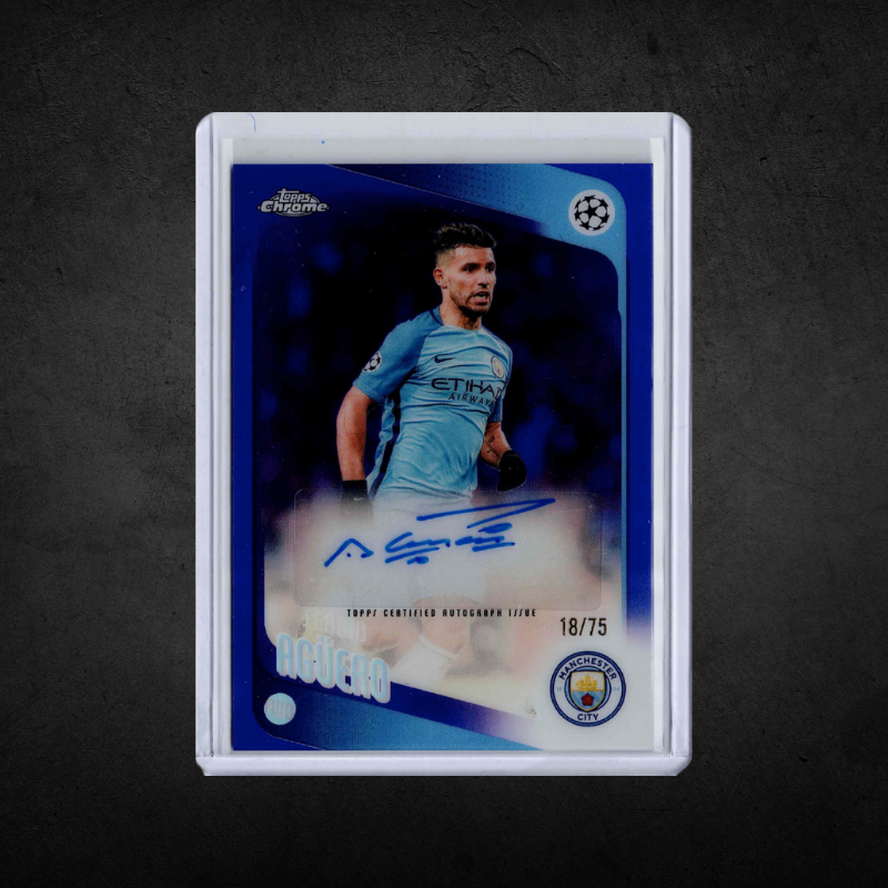 Sergio Aguero - Purple /75 Auto
