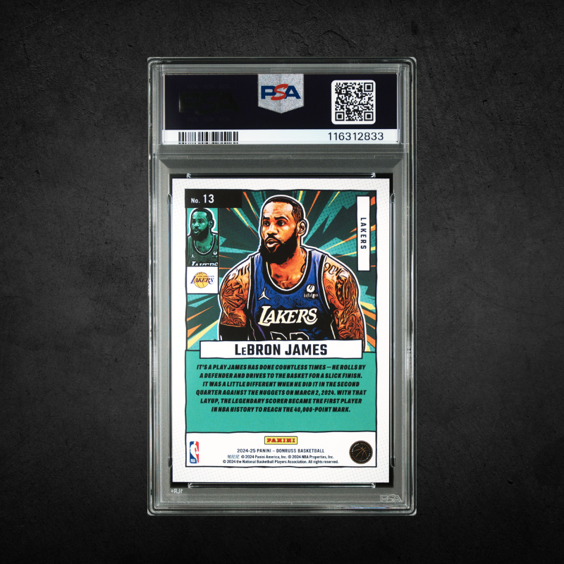 LeBron James - Marvels /75 - PSA 9