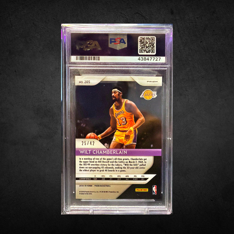Wilt Chamberlin - Pink Pulsar /42 - PSA 10