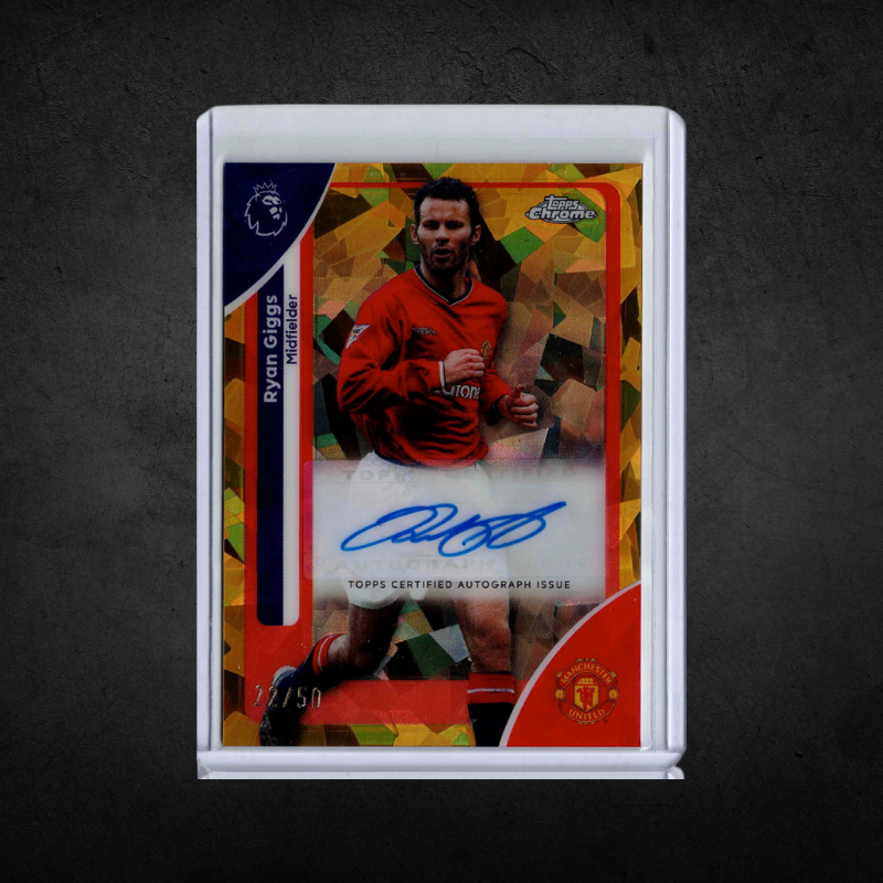 Ryan Giggs - Gold /50 Sapphire Auto