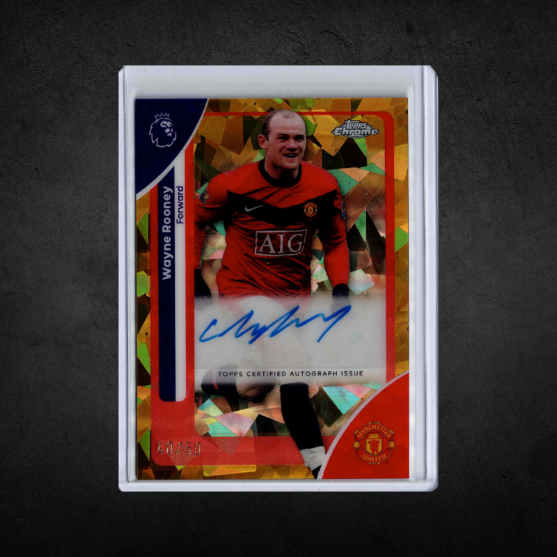 Wayne Rooney - Sapphire Auto Gold /50