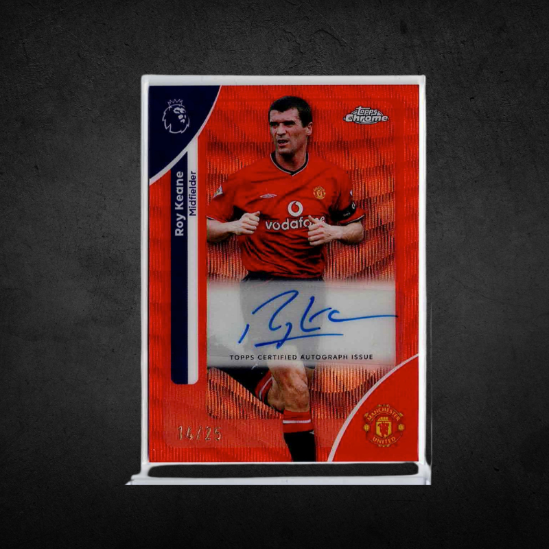 Roy Keane - Orange Wave Auto /25