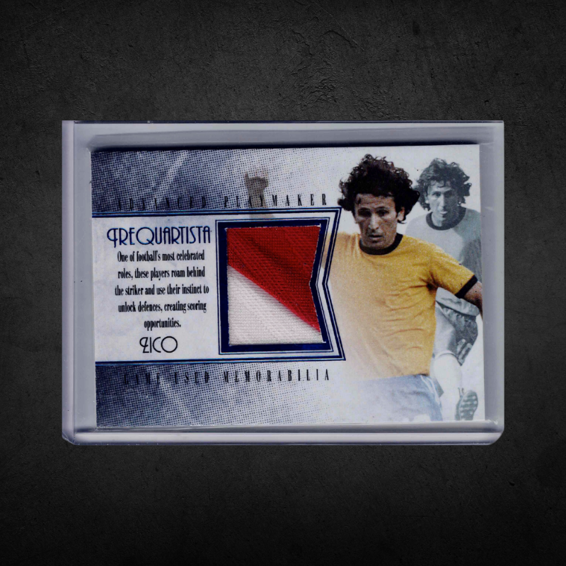 Zico - Futera Patch /10 - Game Worn