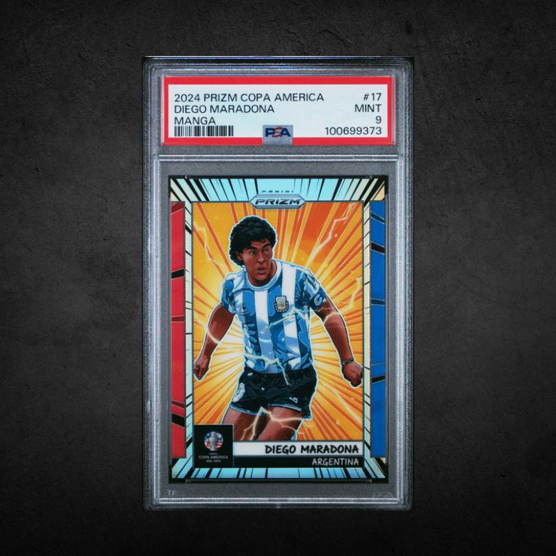 Diego Maradona - Manga (Case Hit) - PSA 9