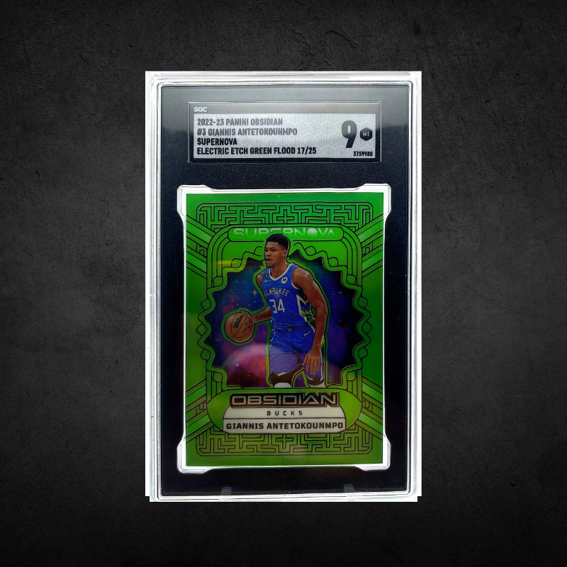 Giannis Antetokounmpo - /25 Green Flood - SGC 9