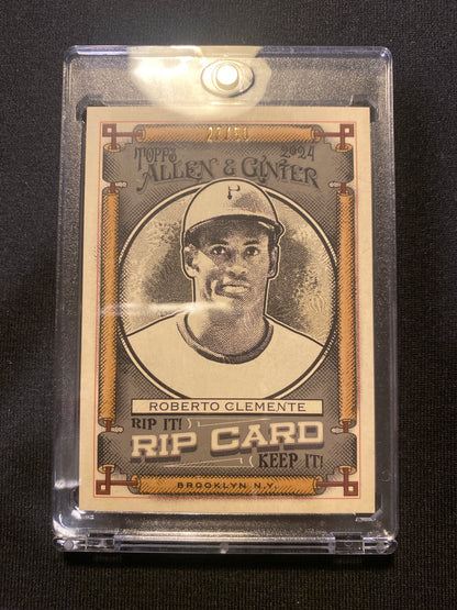 Roberto Clemente Rip Card /50