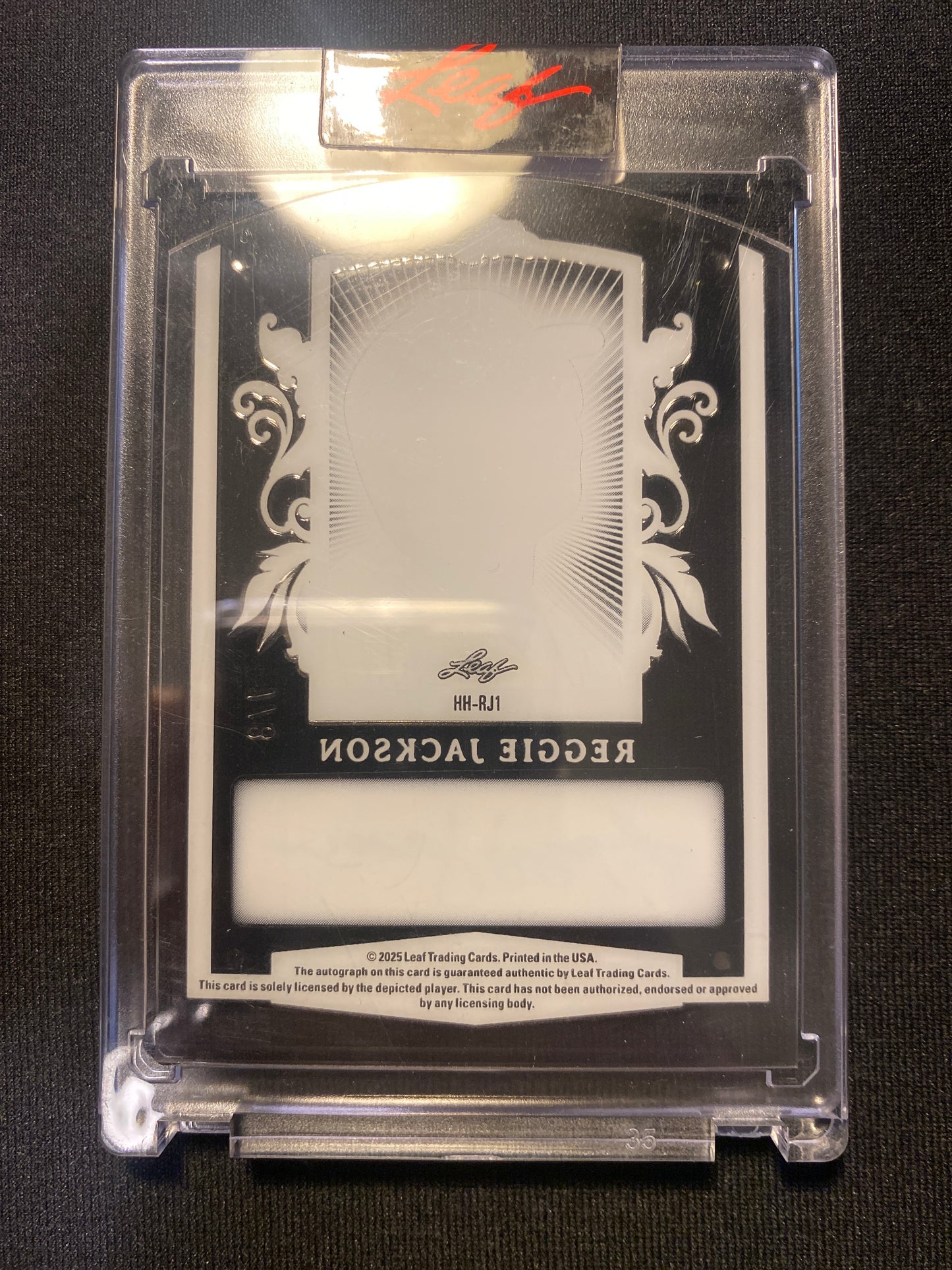 Reggie Jackson Auto /8