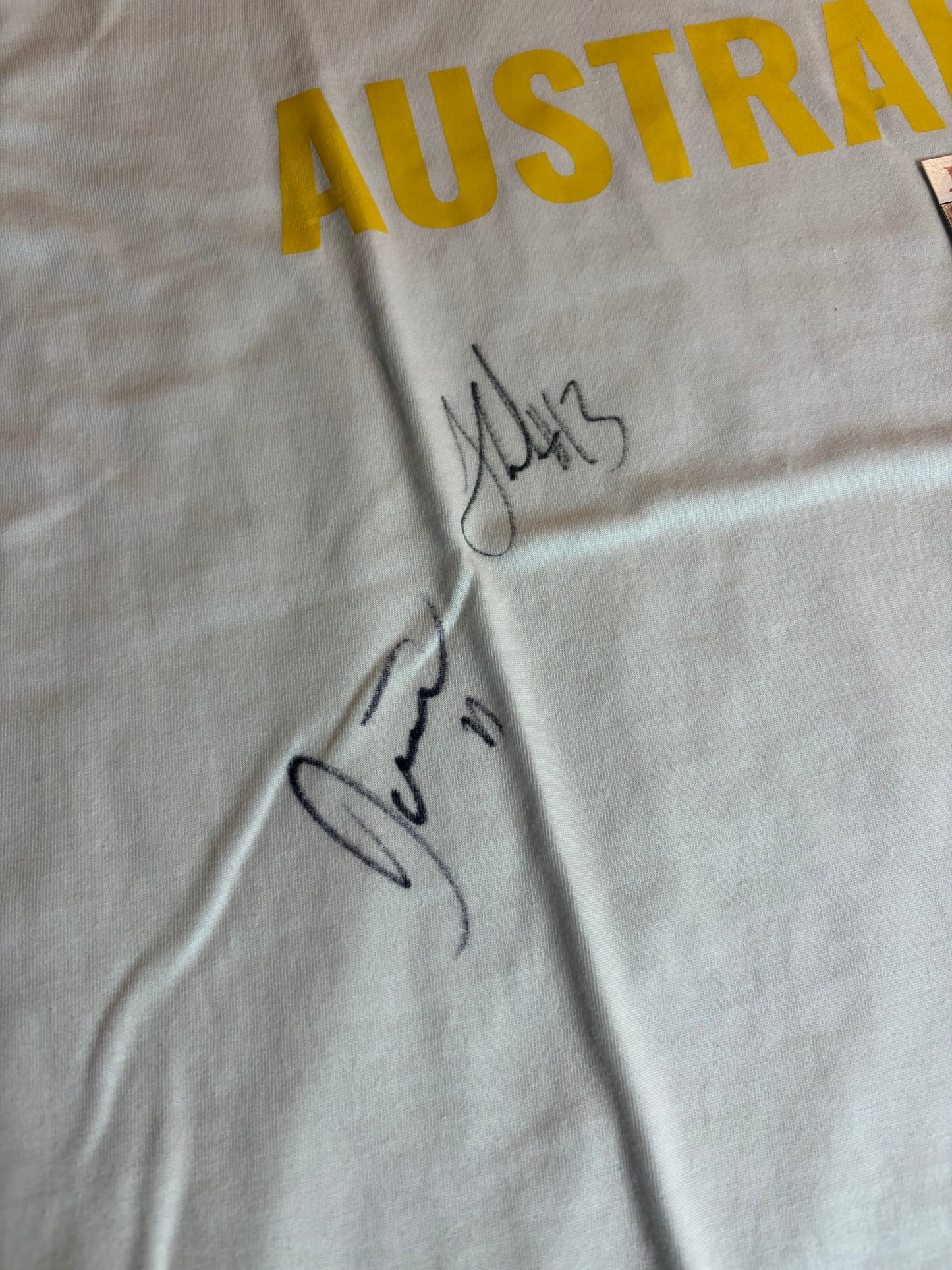 Australian 2024 Olympics -  3 Signed Players - COA (JSA)