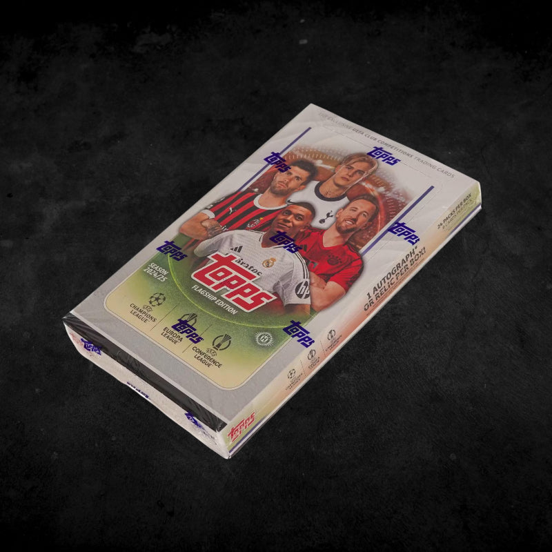 2024/25 Topps UEFA Club Competitions Soccer Hobby Box