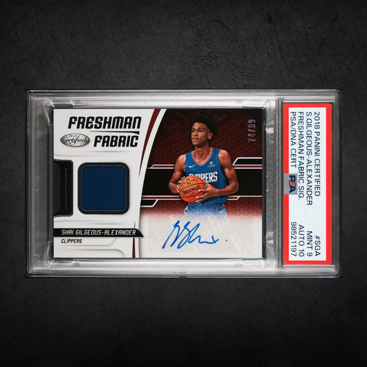 Shai Gilgeous-Alexander - Patch Auto /99 - PSA 9/ Auto 10