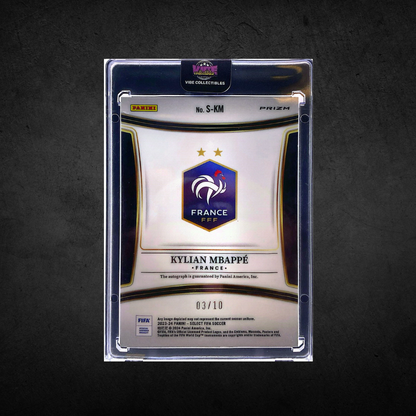 Kylian Mbappe - Purple Auto /10