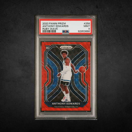 Anthony Edwards - Red Wave RC - PSA 9