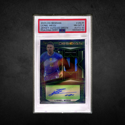 Lionel Messi - Obsidian Patch Auto /5 - PSA8