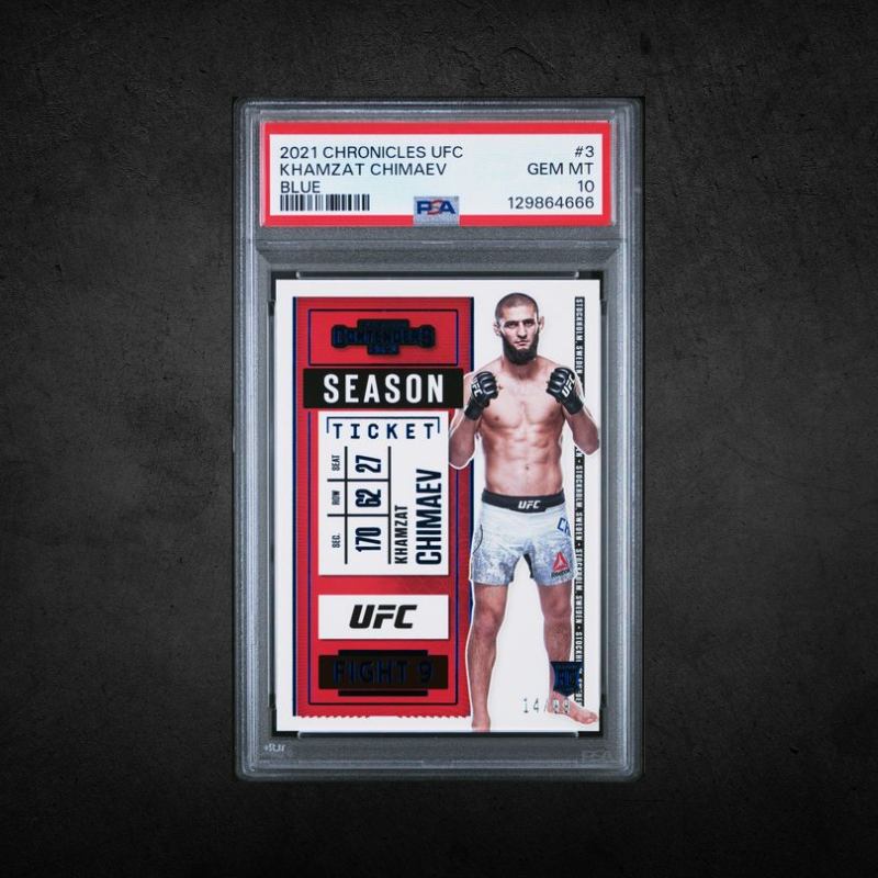Khamzat Chimaev - Rookie /99 - PSA 10