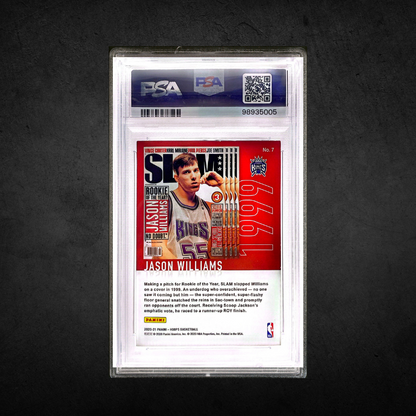 Jason Williams - On Card Auto - PSA Authentic