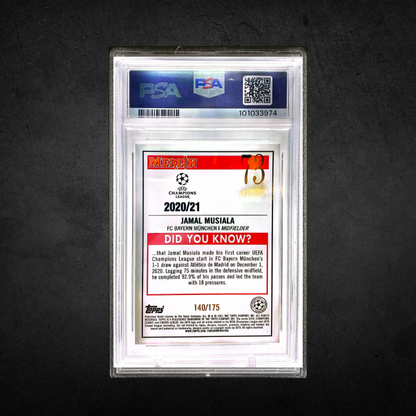 Jamal Musiala - Rookie /175 - PSA 9