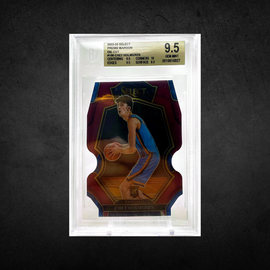 Chet Holmgren - Select Die-cut RC - /175 - Beckett 9.5