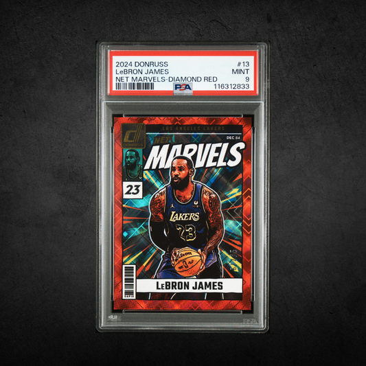 LeBron James - Marvels /75 - PSA 9