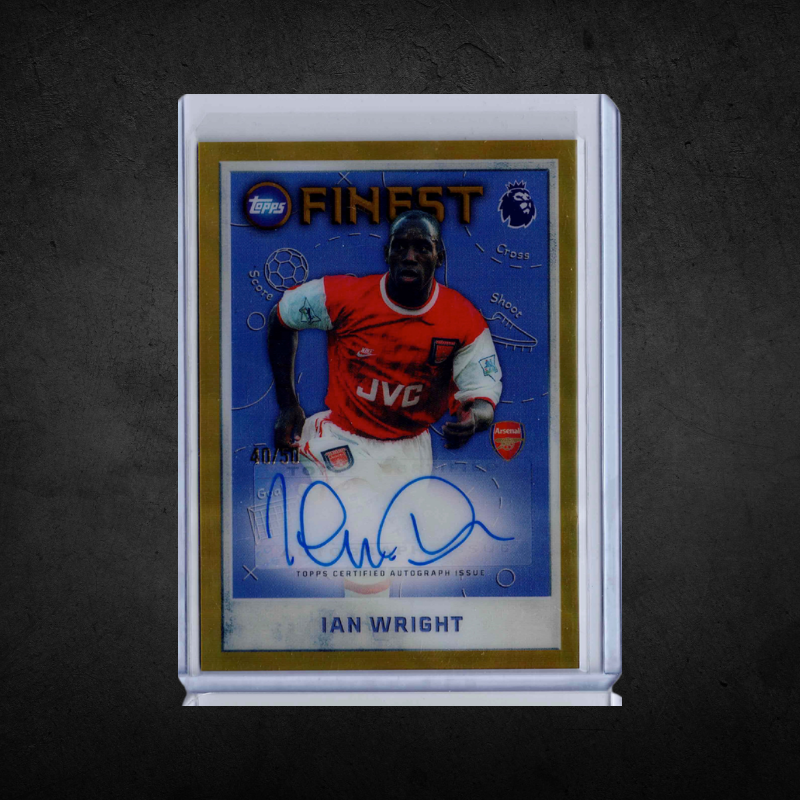 Ian Wright - Finest Gold Auto /50