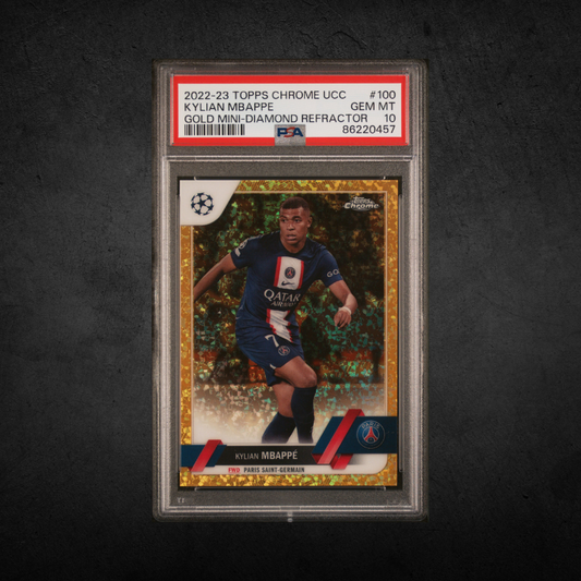 Kylian Mbappe - Gold /50 - PSA 10