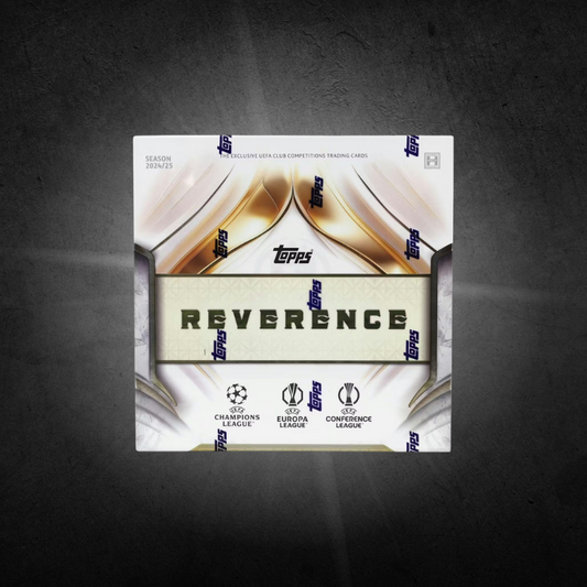 2024/25 Topps Reverence UEFA Club Competitions Soccer Hobby Box