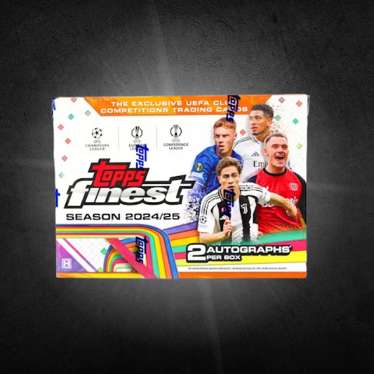 2024/25 Topps UEFA Club Competitions Finest Soccer Hobby Box