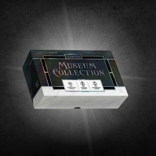 2024/25 Topps UEFA Club Competitions Museum Collection Soccer Hat-Trick Box (Presell - DEC 30th))