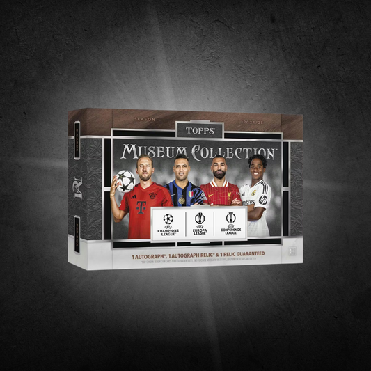 2024/25 Topps UEFA Club Competitions Museum Collection Soccer Hobby Box (Presell - DEC 30th))