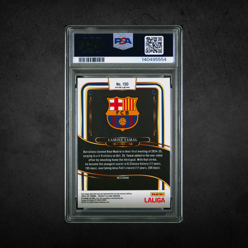 Lamine Yamal - Zebra SSP - PSA 9
