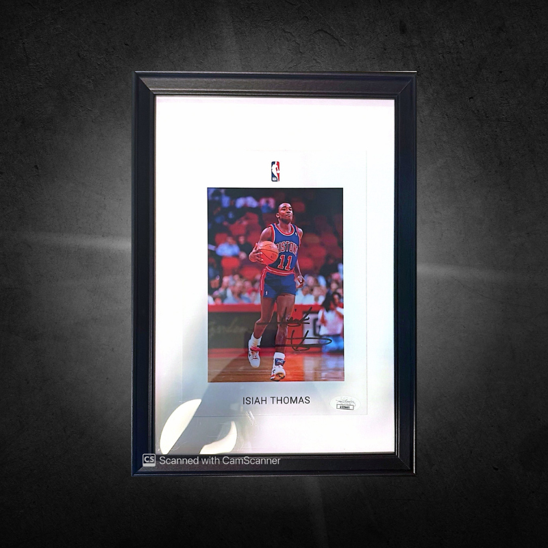 Isiah Thomas - Signed Photo - JSA