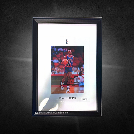 Isiah Thomas - Signed Photo - JSA