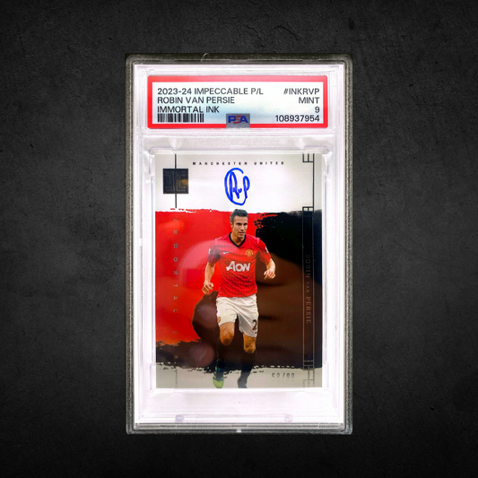 Robin Van Persie - Autograph /99 - PSA 9