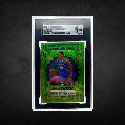 Giannis Antetokounmpo - /25 Green Flood - SGC 9