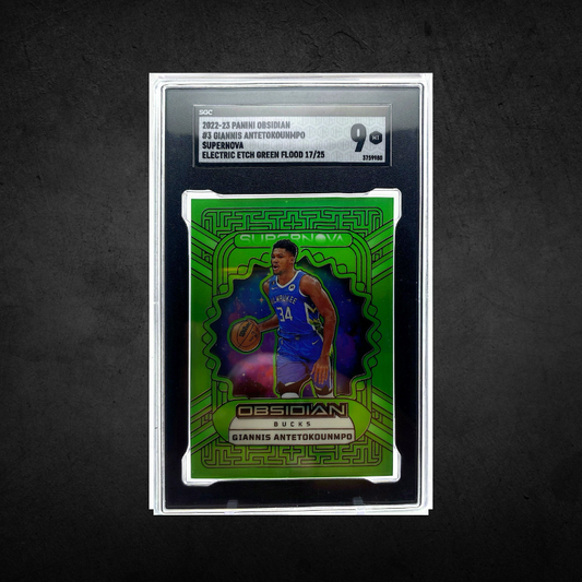Giannis Antetokounmpo - /25 Green Flood - SGC 9